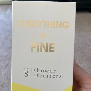 Sea salt, citrus, neroli shower steamer (bombs)